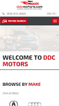 Mobile Screenshot of ddcmotors.com